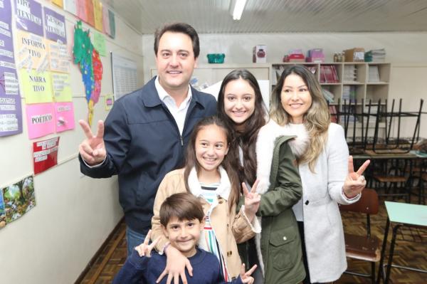 Ratinho Jr. novo governador do Paraná apoia Bolsonaro no 2° turno